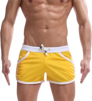 Men's Running Shorts 3 Inch Quick Dry Breathable with Pocket Adjustable Elastic Lace-Up Gym Gym Shorts Pack 2025