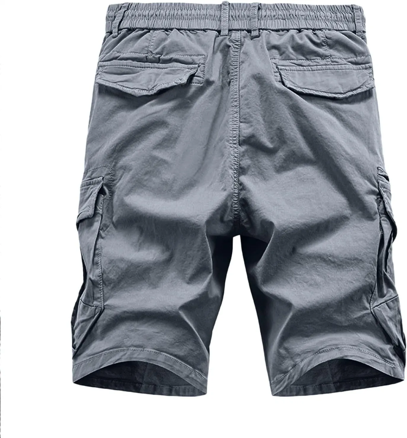 Mens Shorts Casual Big and Tall Outdoor Cargo Shorts Expandable Waist Water Resistant Quick Dry Fishing Hiking Shorts