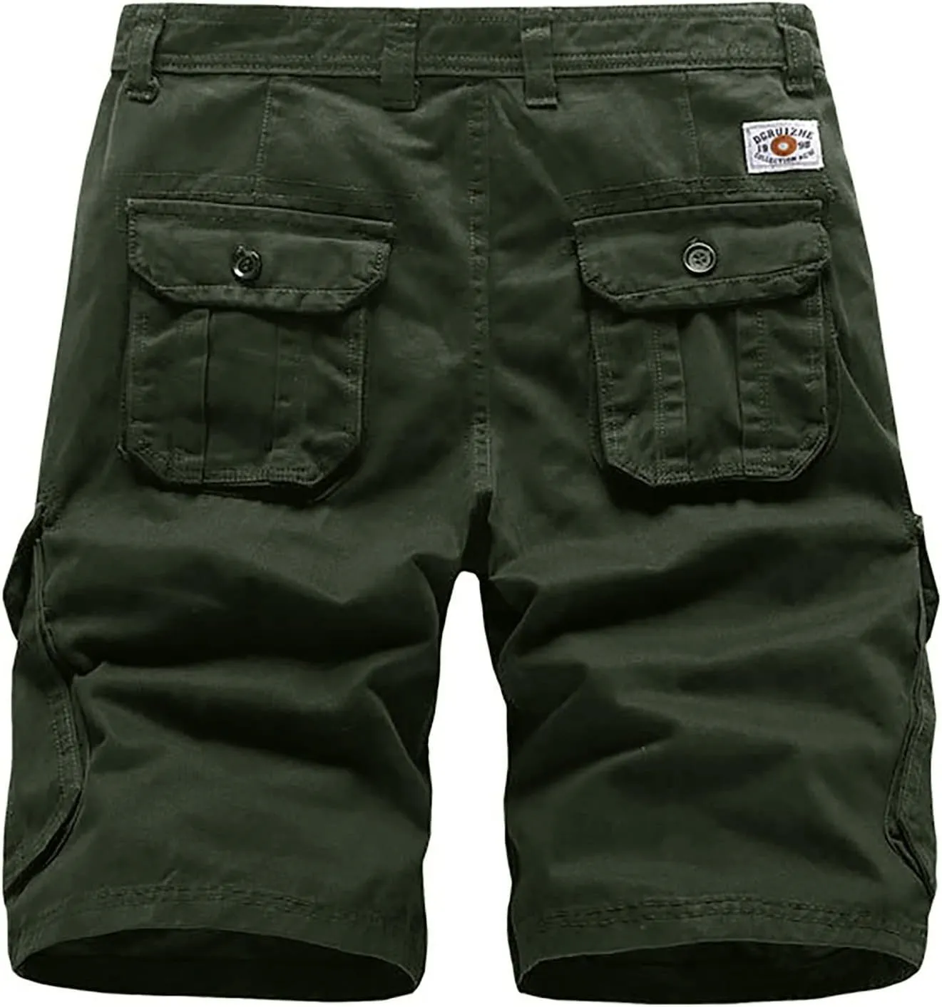 Men's Summer Plus Size Cargo Shorts with Multi-Pockets Relaxed Fit Beach Outdoors Work Trousers Short Pants