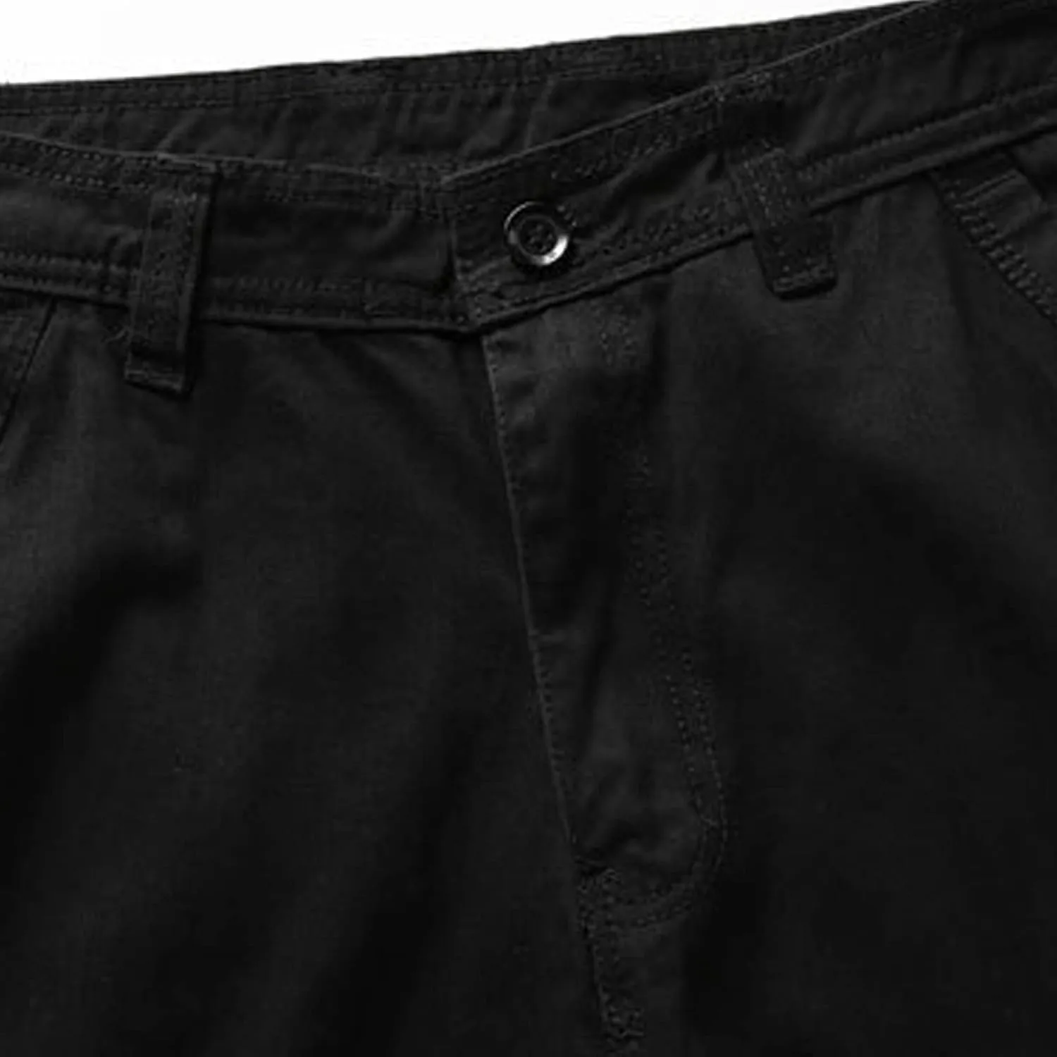 Men's Summer Plus Size Cargo Shorts with Multi-Pockets Relaxed Fit Beach Outdoors Work Trousers Short Pants