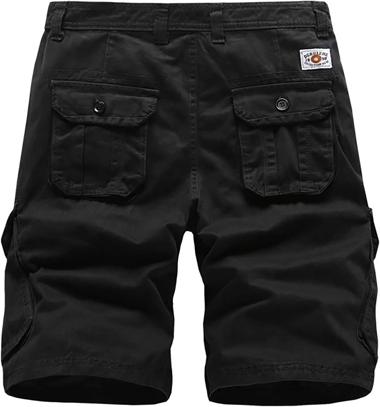 Men's Summer Plus Size Cargo Shorts with Multi-Pockets Relaxed Fit Beach Outdoors Work Trousers Short Pants
