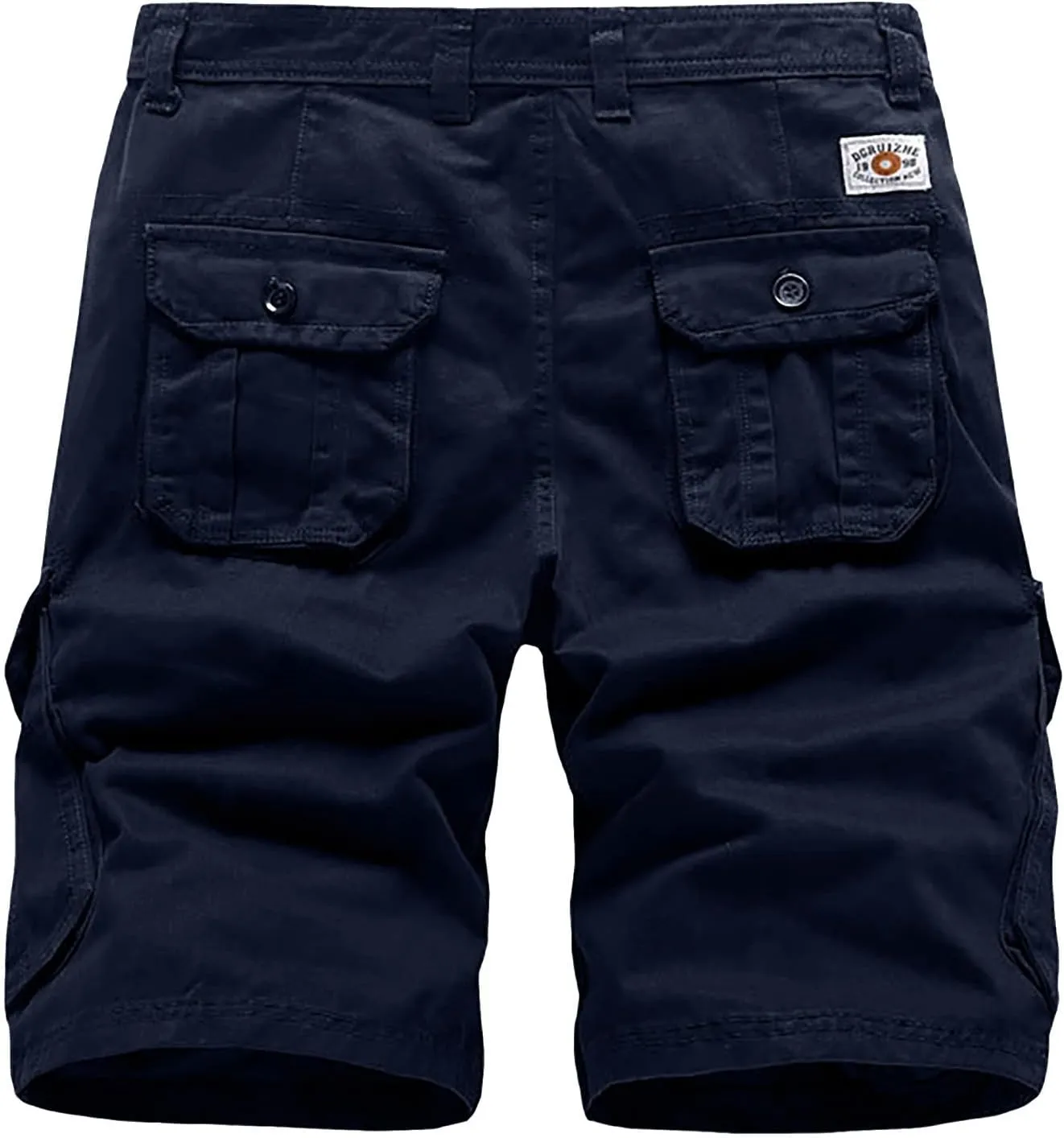 Men's Summer Plus Size Cargo Shorts with Multi-Pockets Relaxed Fit Beach Outdoors Work Trousers Short Pants