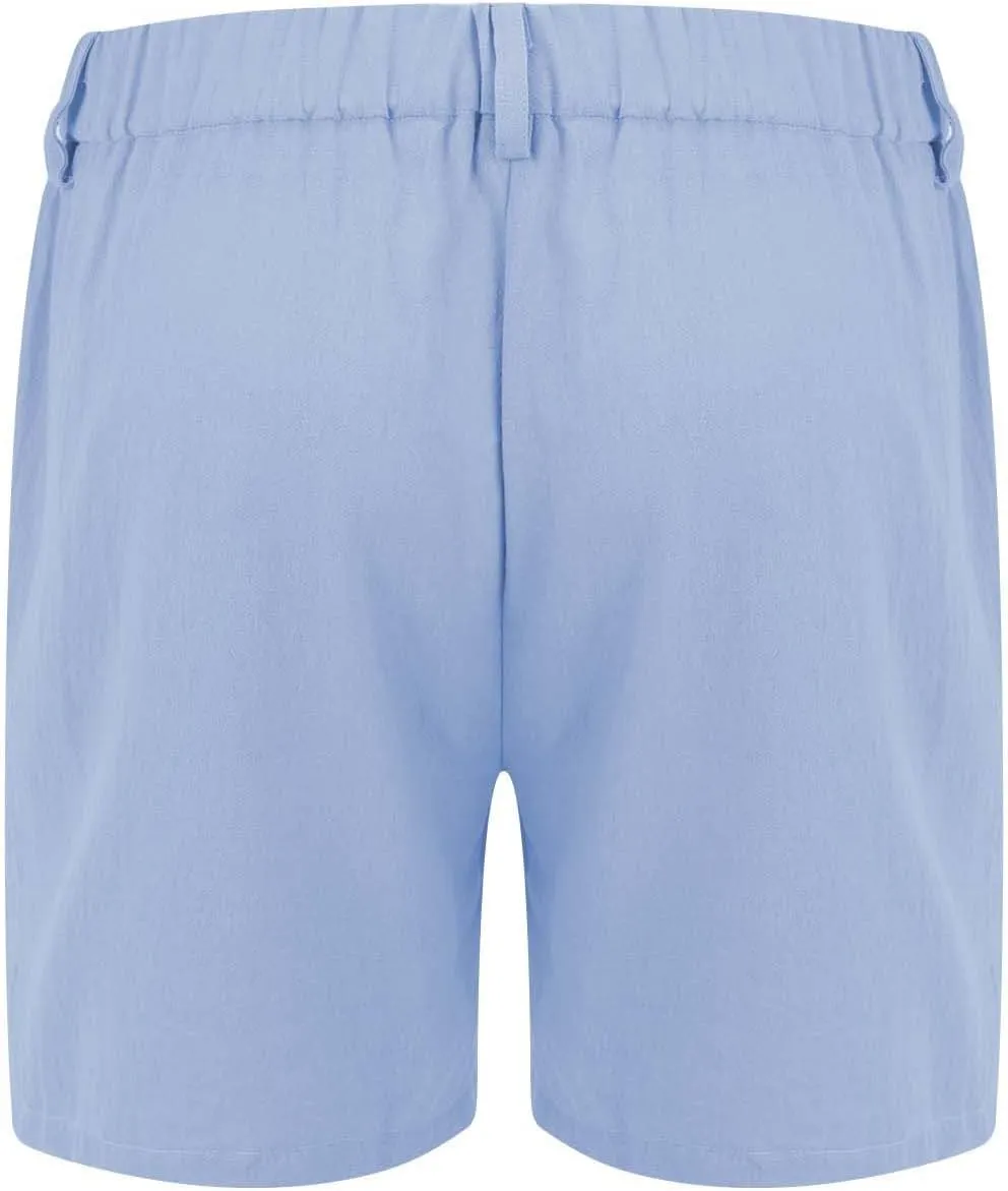 Mens Summer Shorts 2025 Front Button Texture Relaxed Fit Lightweight Cool Lounge Cargo Pants Beach Shorts with Pocket