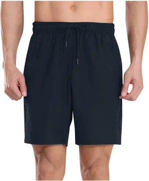 Men's Sweat Shorts Baggy Drawstring Elastic Waist Gym Workout Running Athletic Shorts Quick Dry Casual Joggers Pants