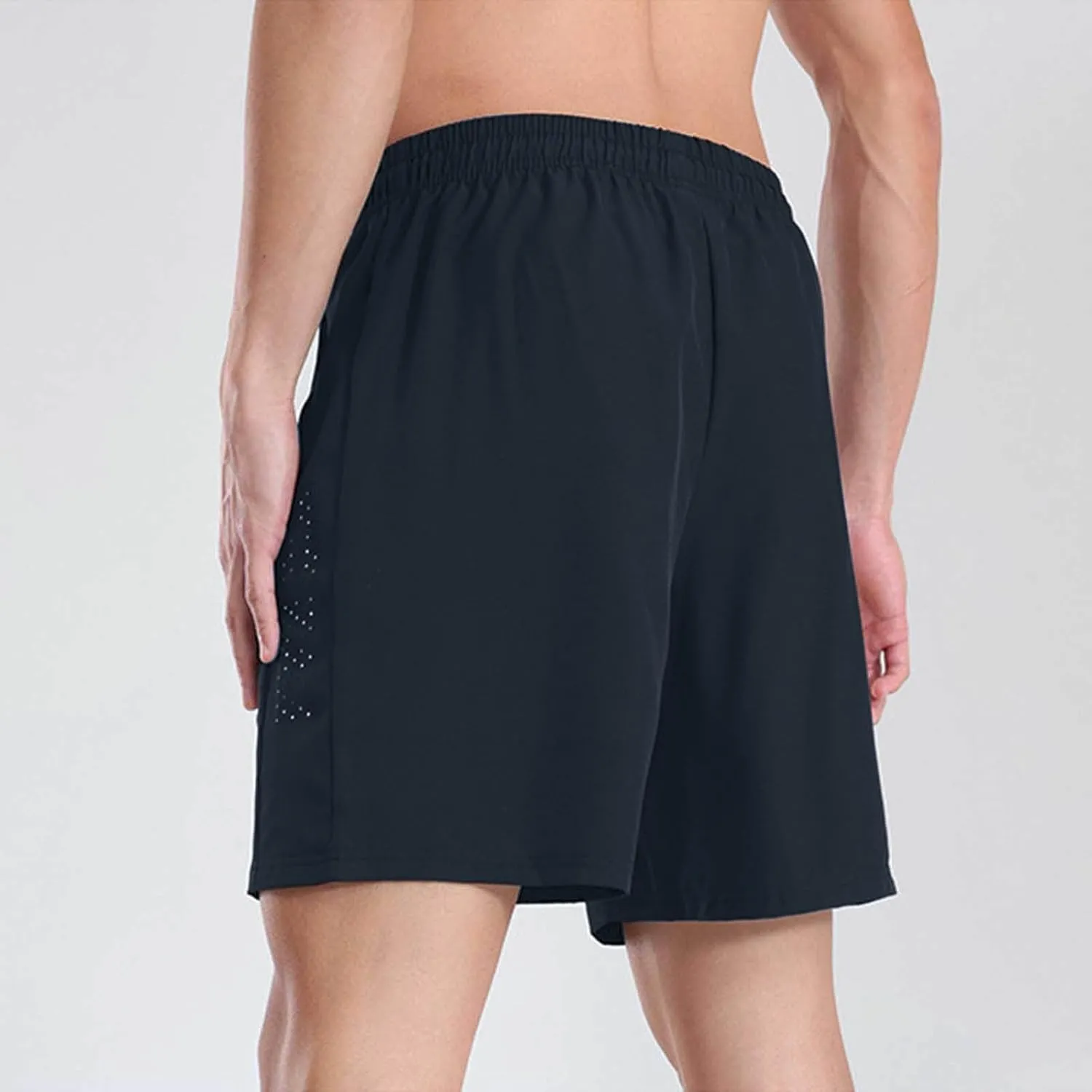 Men's Sweat Shorts Baggy Drawstring Elastic Waist Gym Workout Running Athletic Shorts Quick Dry Casual Joggers Pants