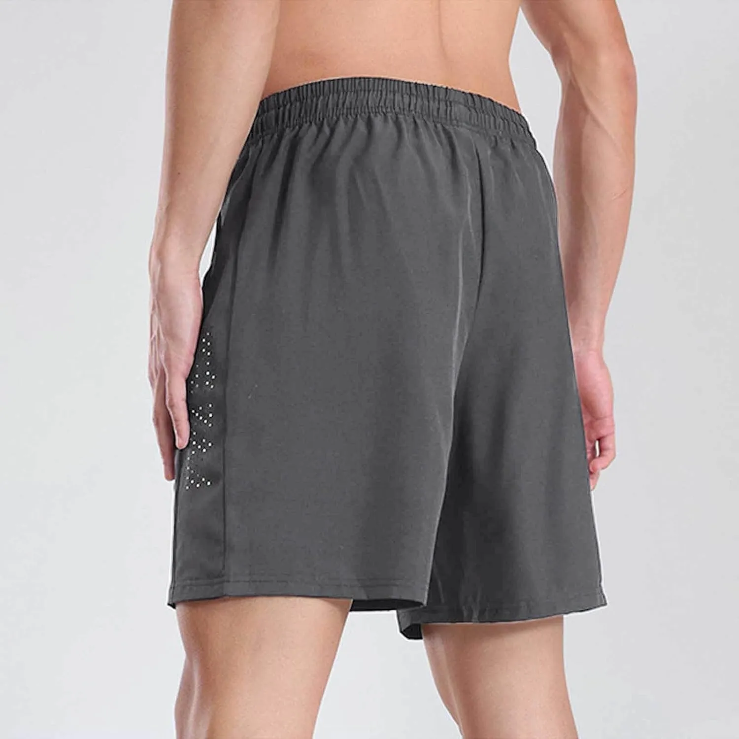 Men's Sweat Shorts Baggy Drawstring Elastic Waist Gym Workout Running Athletic Shorts Quick Dry Casual Joggers Pants