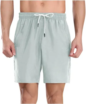 Men's Sweat Shorts Baggy Drawstring Elastic Waist Gym Workout Running Athletic Shorts Quick Dry Casual Joggers Pants