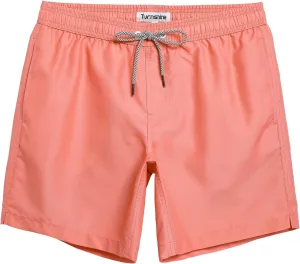 Mens Swim Trunks 7" Quick Dry Bathing Suits with Mesh Lining Printed Shorts Swimwear