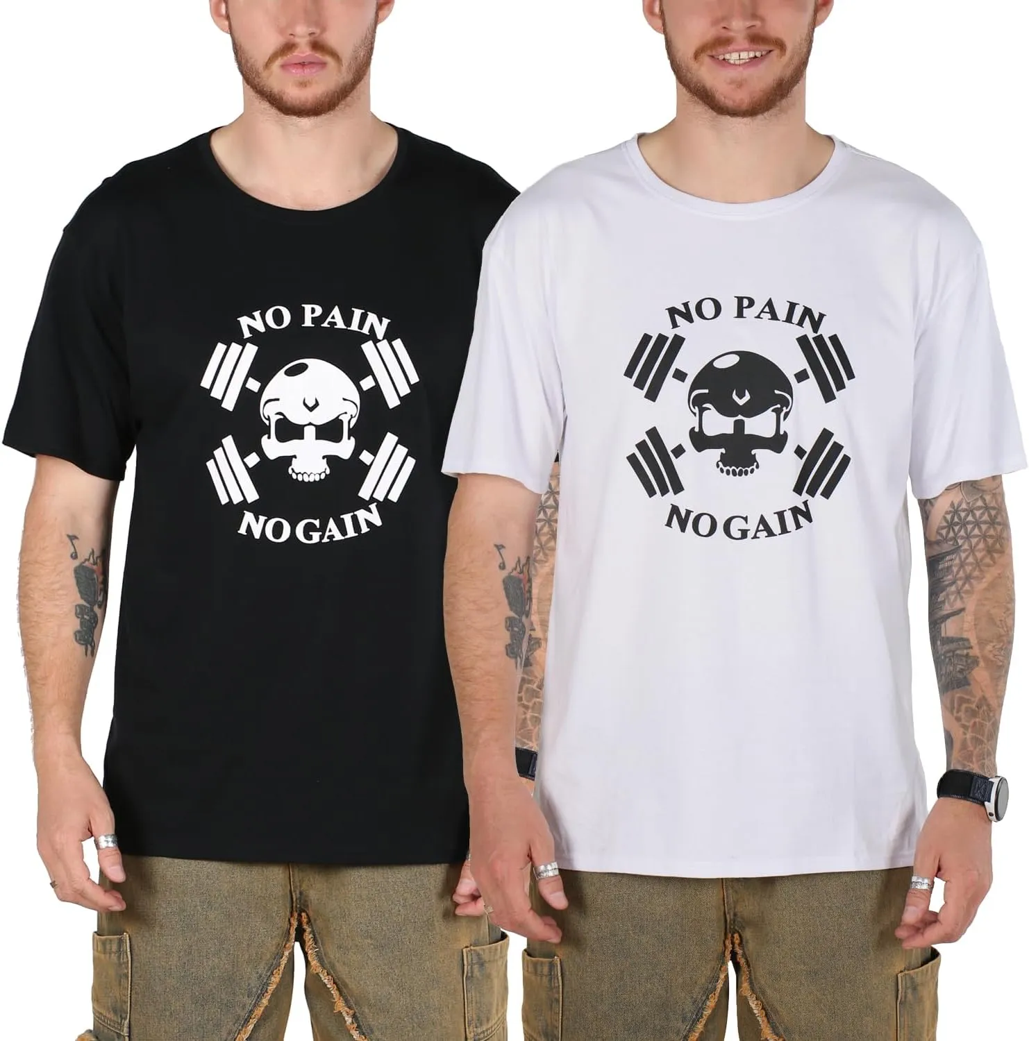 Men's T Shirt Short Sleeve Crew Neck T-Shirt Casual Summer Classic Tops Basic Tee Shirts