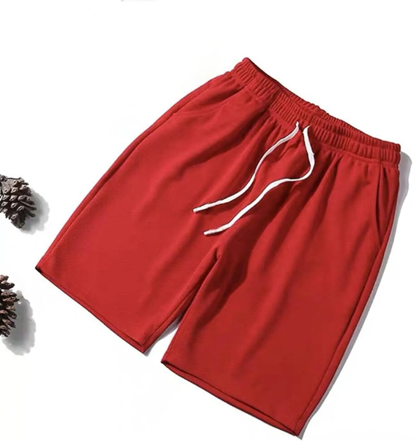 Men's Workout Running Shorts Quick Dry Active 5 Inches Shorts with Pockets, Lightweight, Breathable