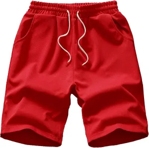 Men's Workout Running Shorts Quick Dry Active 5 Inches Shorts with Pockets, Lightweight, Breathable