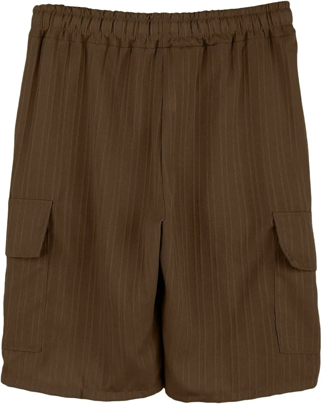 Mens Workout Shorts Elastic Waist Comfy Cargo Short Pants with Multiple Pockets Drawstring Flowy Casual Shorts