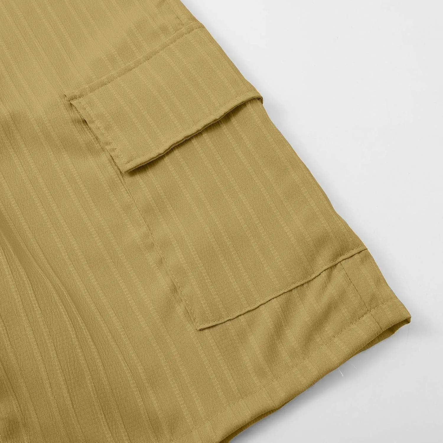 Mens Workout Shorts Elastic Waist Comfy Cargo Short Pants with Multiple Pockets Drawstring Flowy Casual Shorts