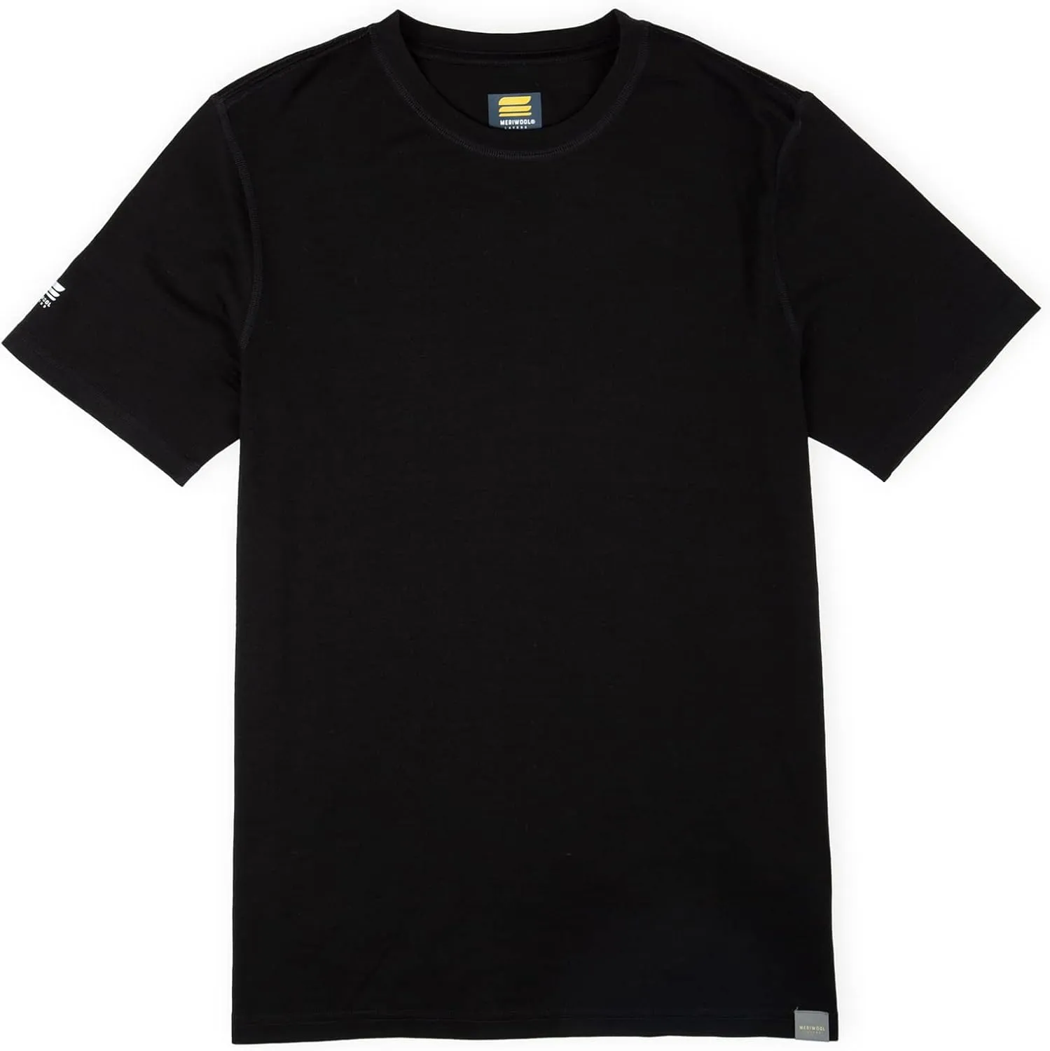MERIWOOL Men’s Merino Wool Short Sleeve T Shirt Lightweight Base Layer