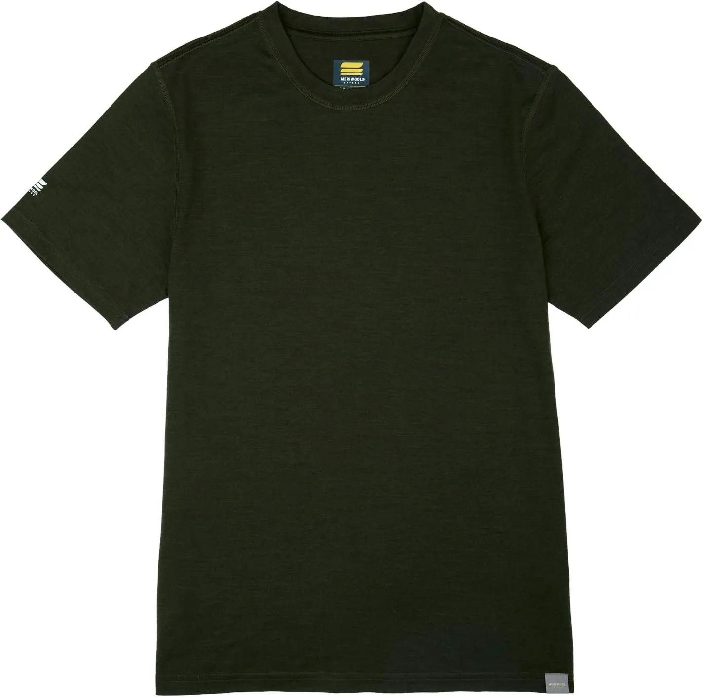 MERIWOOL Men’s Merino Wool Short Sleeve T Shirt Lightweight Base Layer