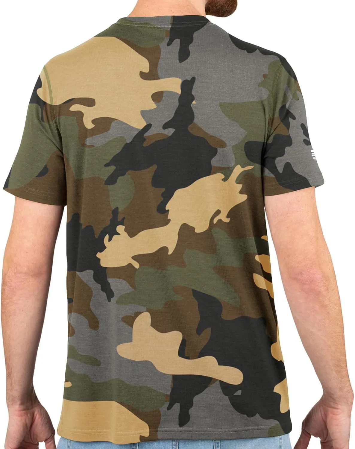 MERIWOOL Men’s Merino Wool Short Sleeve T Shirt Lightweight Base Layer