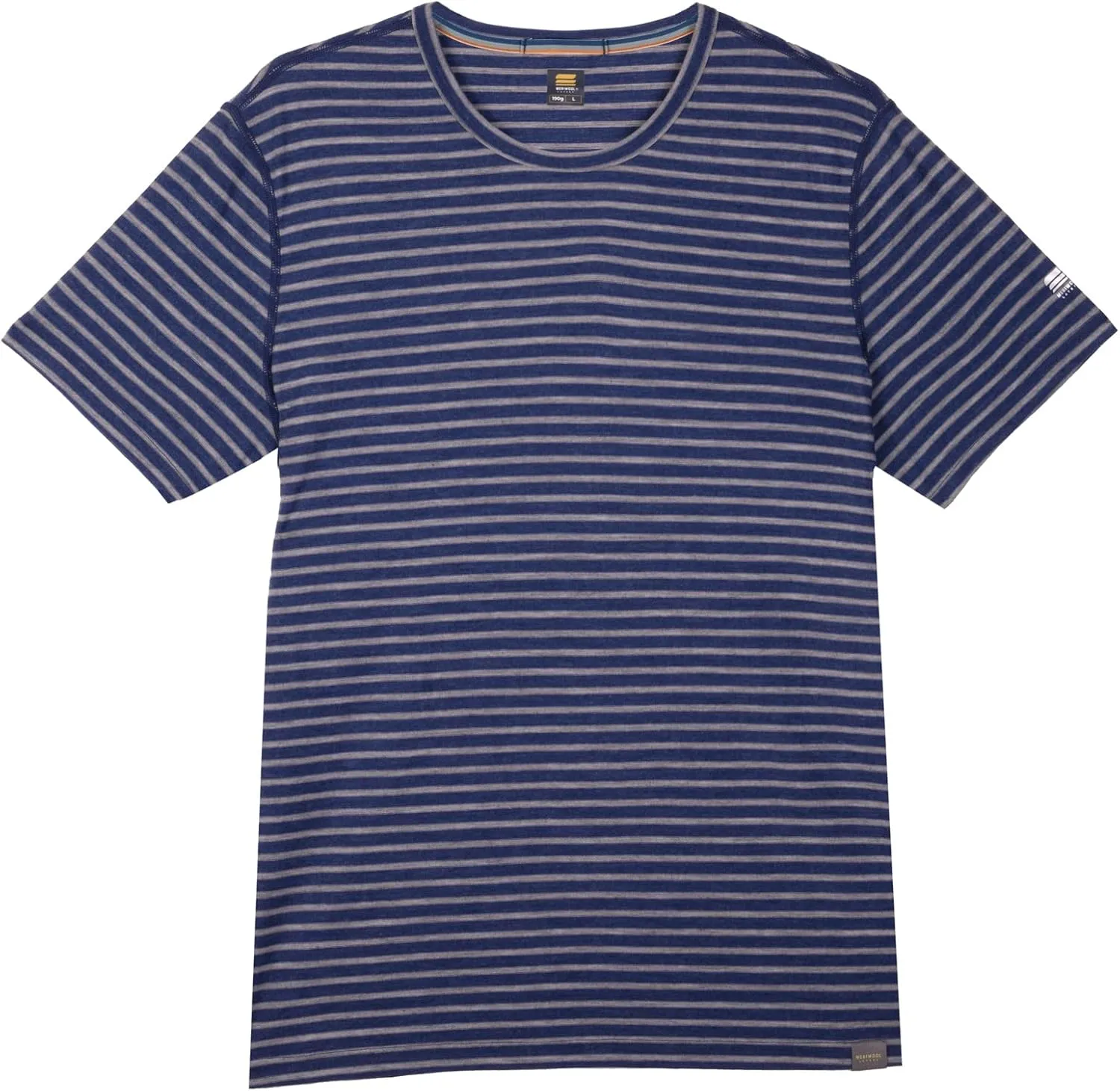 MERIWOOL Men’s Merino Wool Short Sleeve T Shirt Lightweight Base Layer