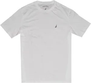 Nautica Men's Short Sleeve Solid Crew Neck T-Shirt