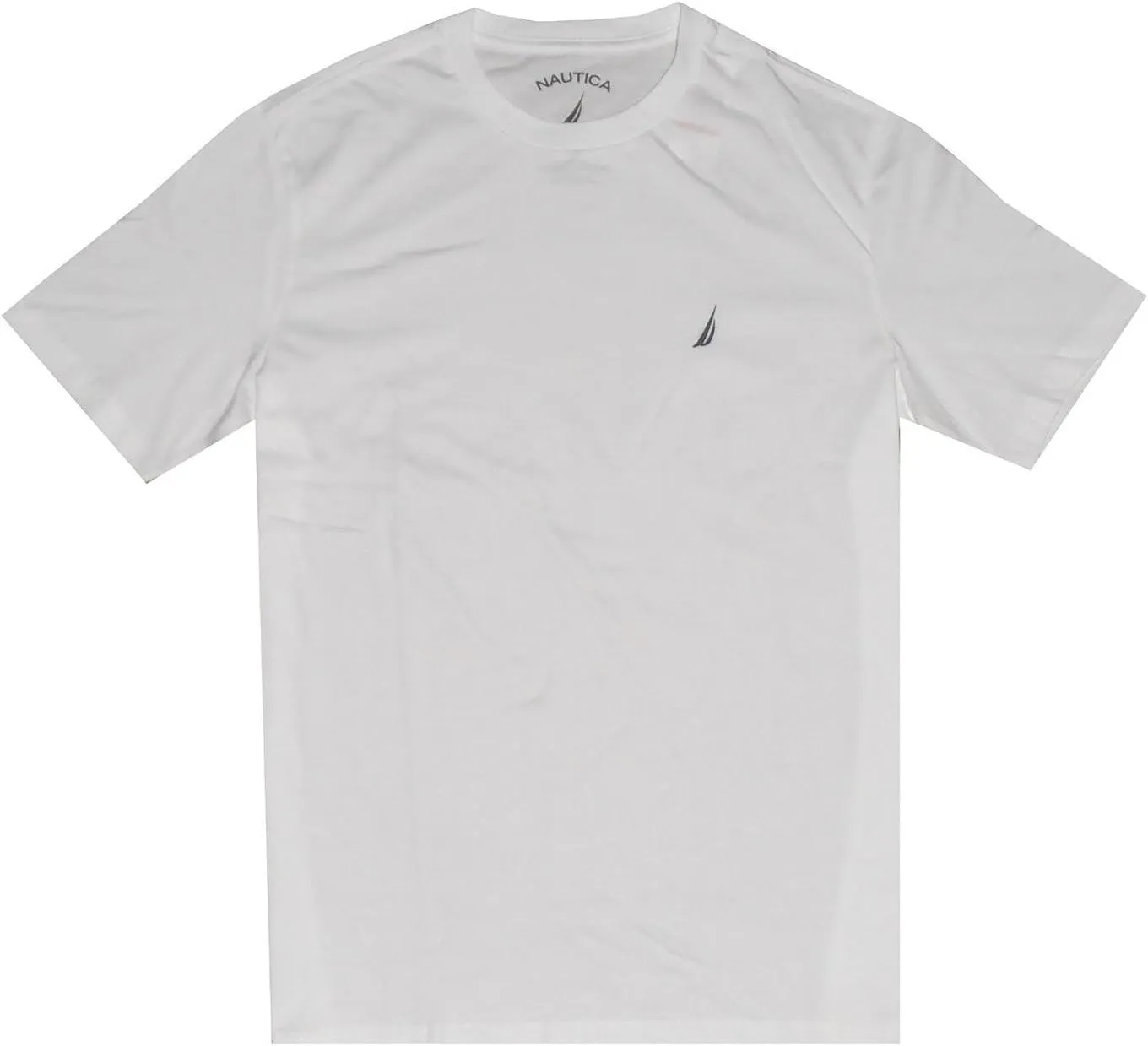 Nautica Men's Short Sleeve Solid Crew Neck T-Shirt