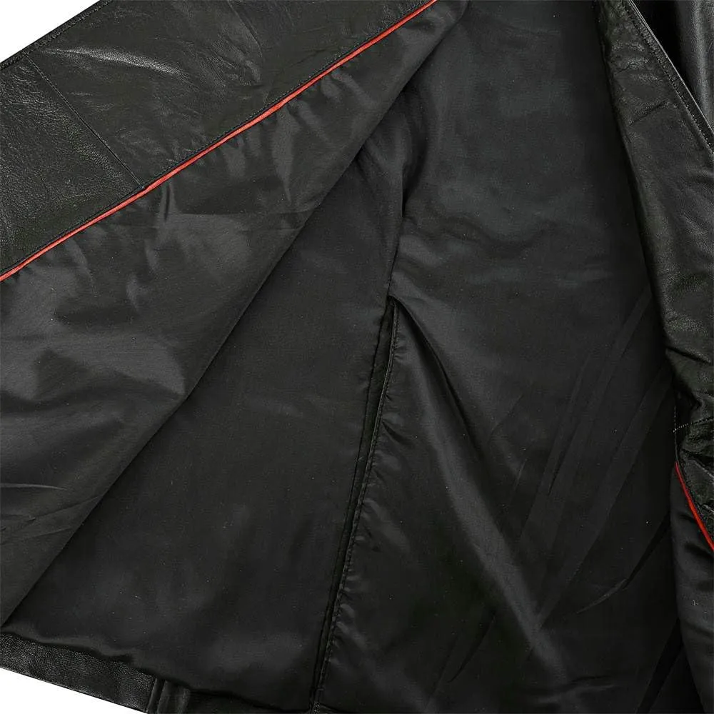 Real Leather Trench Coat, Supple Lambskin, Long Coat for Women | Trendy Overcoat