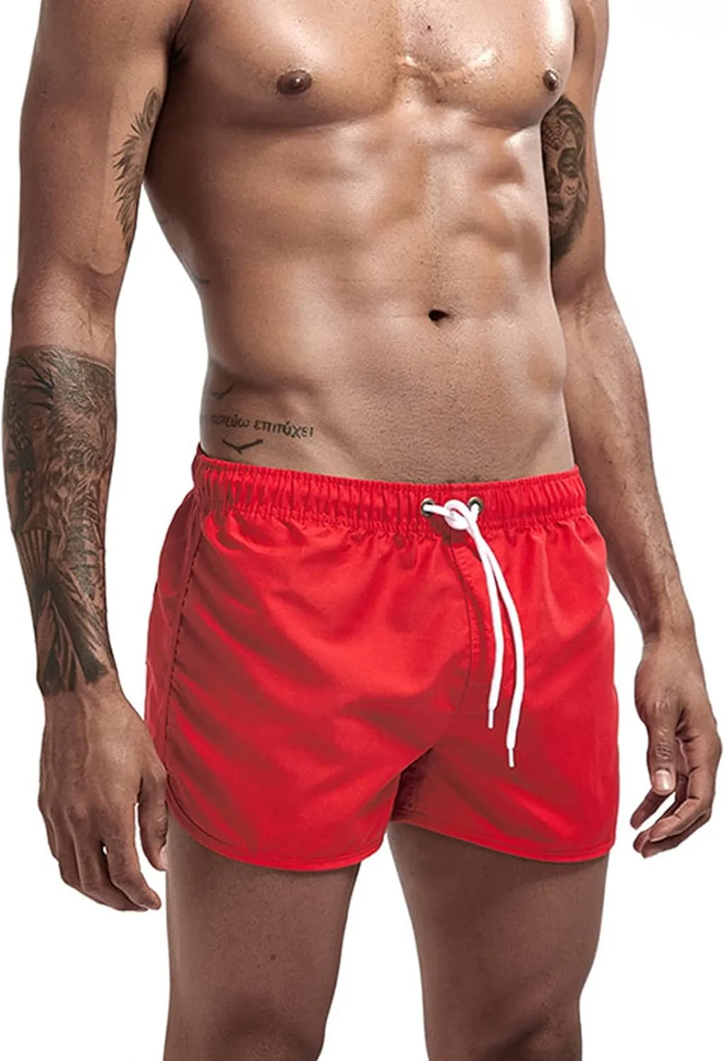 sandbank Men's 4" Running Shorts Lightweight Quick Dry Workout Shorts Athletic Gym Jogger Sweat Shorts with Pockets