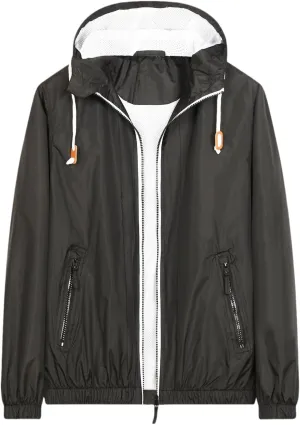 Sherpa Lined Hoodies for Men Lightweight Vintage Jackets Casual Hooded Coats Windproof Jacket Winter Coat Outerwears