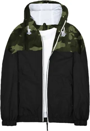 Sherpa Lined Hoodies for Men Lightweight Vintage Jackets Casual Hooded Coats Windproof Jacket Winter Coat Outerwears
