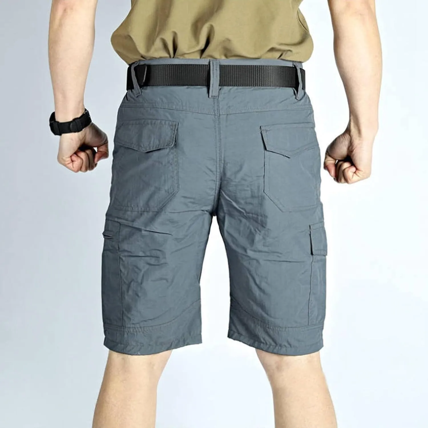 Tactical Cargo Shorts for Mens Casual Outdoor Lightweight Short Pants Sport Hiking Fishing Shorts with Pockets