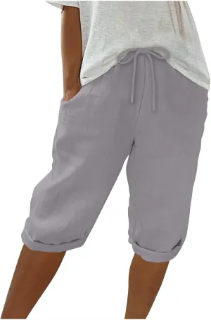 TARIENDY Sweat Shorts Womens Loose Fit Casual Pants Trendy 2025 Summer Going Out Sweatpants High Waisted Elastic Shorts