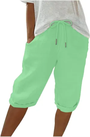 TARIENDY Sweat Shorts Womens Loose Fit Casual Pants Trendy 2025 Summer Going Out Sweatpants High Waisted Elastic Shorts