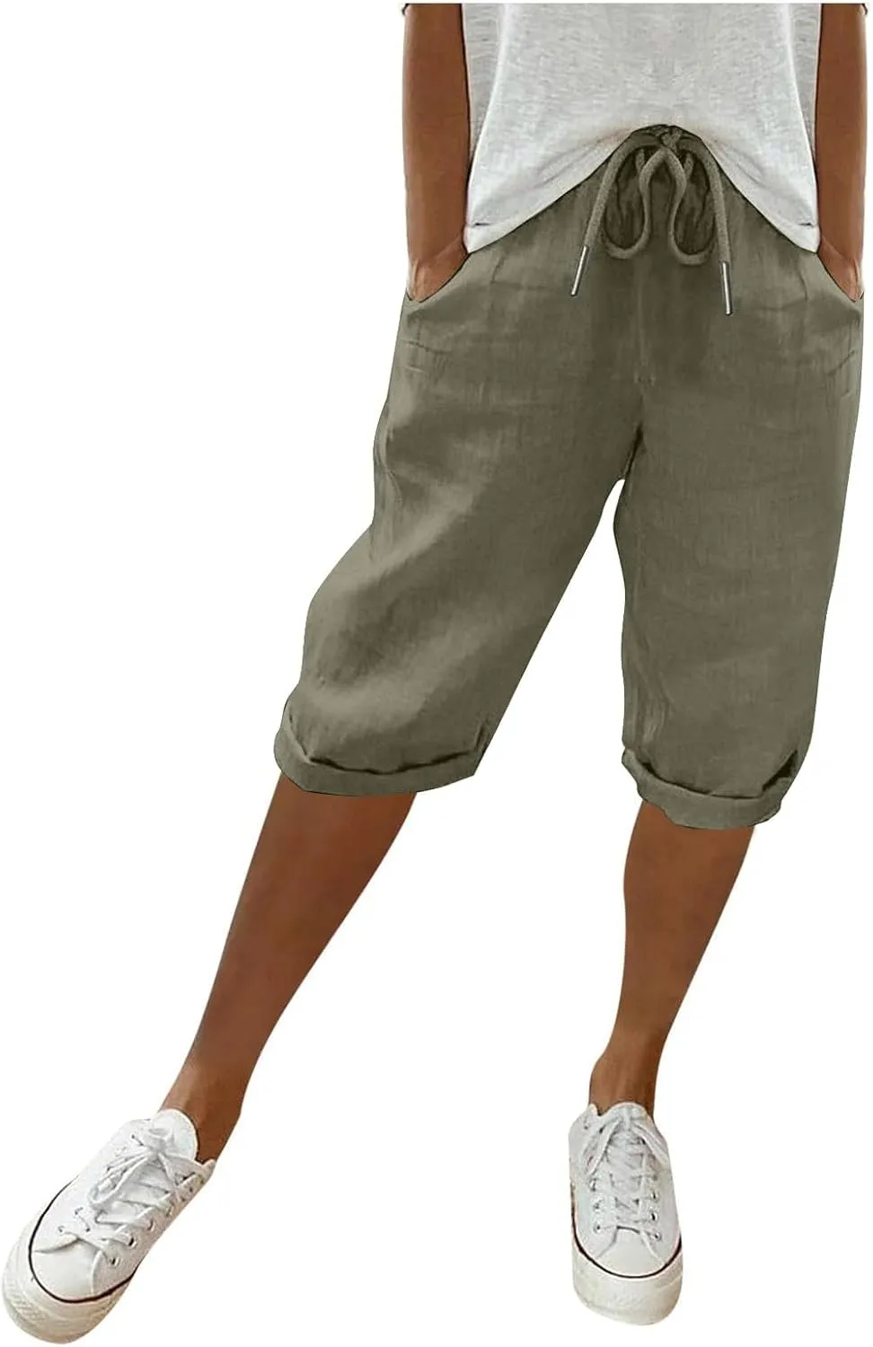 TARIENDY Sweat Shorts Womens Loose Fit Casual Pants Trendy 2025 Summer Going Out Sweatpants High Waisted Elastic Shorts