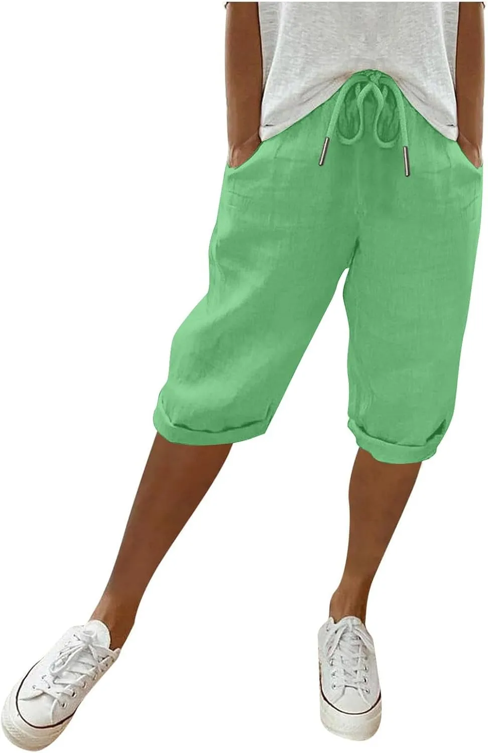TARIENDY Sweat Shorts Womens Loose Fit Casual Pants Trendy 2025 Summer Going Out Sweatpants High Waisted Elastic Shorts