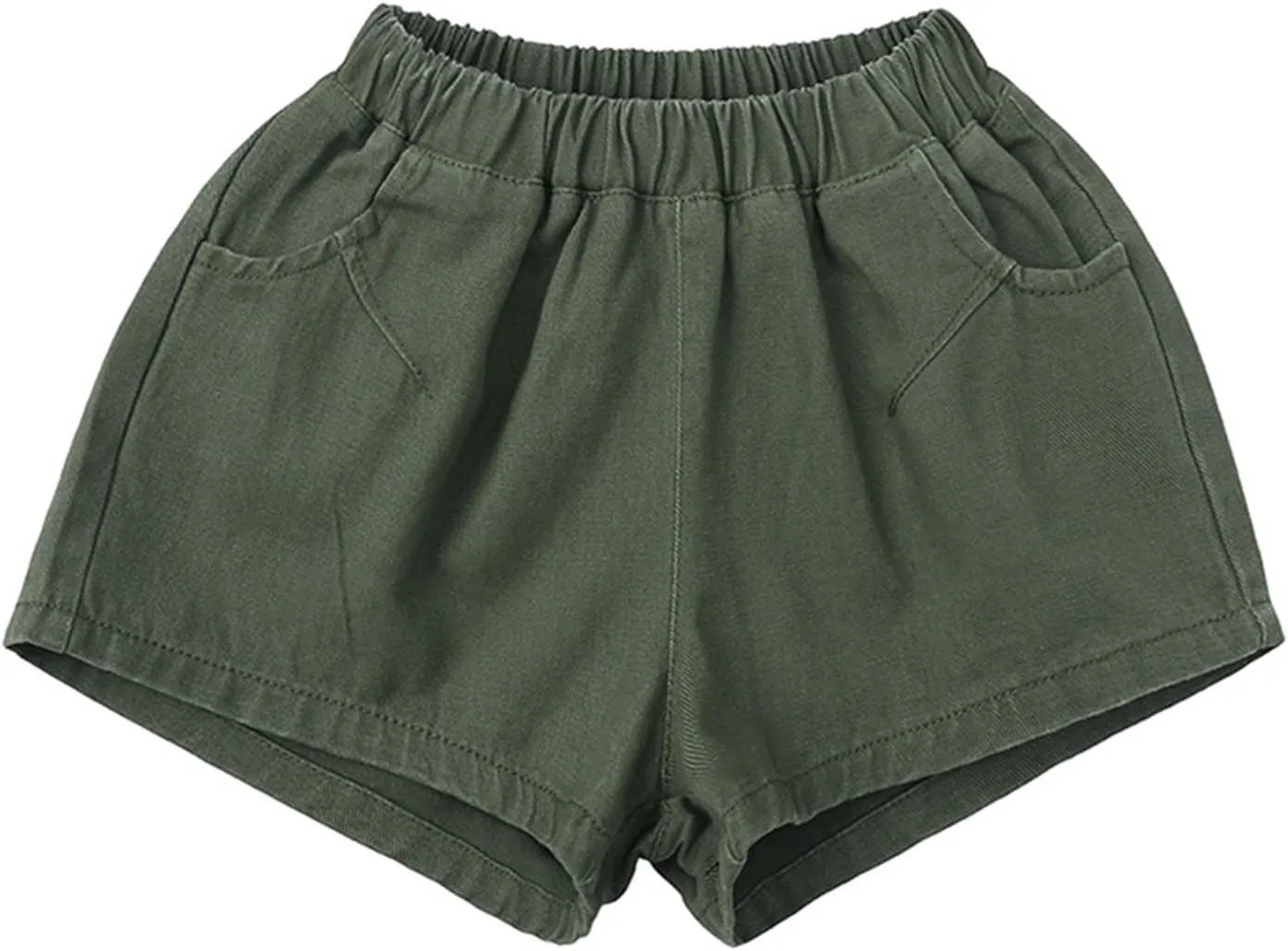 Toddler Baby Boy Shorts,Lightweight Cotton Shorts for Kids Boys Girls Summer Elastic Waist Active Jogger Short Pants