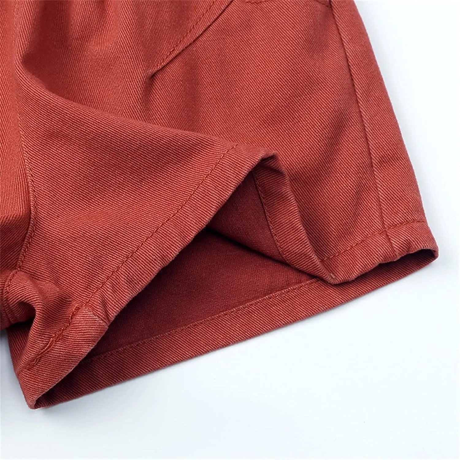 Toddler Boys Shorts French Terry Girls Cotton Shorts with Drawstring Casual Elastic Waist Pants Summer Clothes