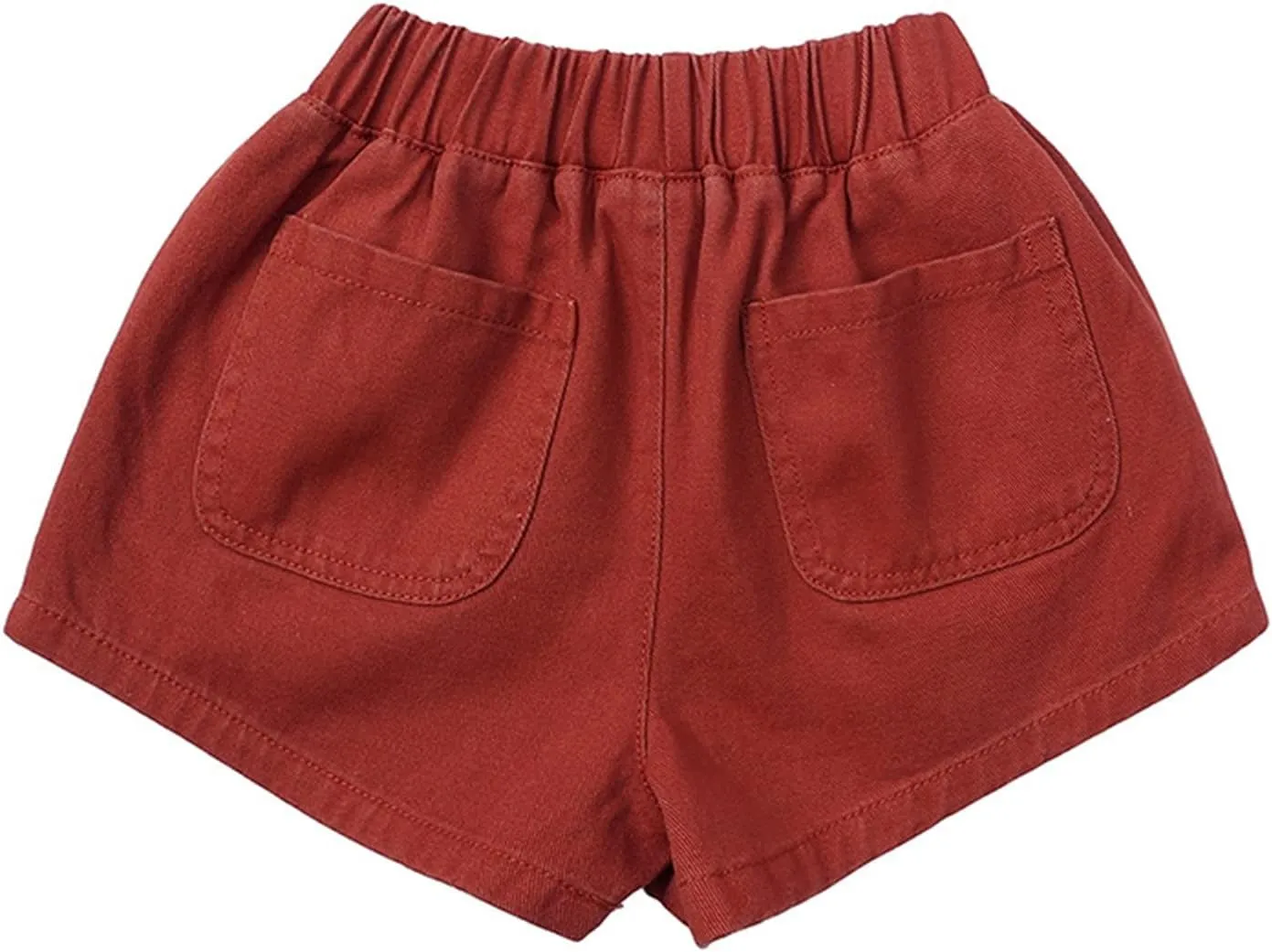 Toddler Boys Shorts French Terry Girls Cotton Shorts with Drawstring Casual Elastic Waist Pants Summer Clothes
