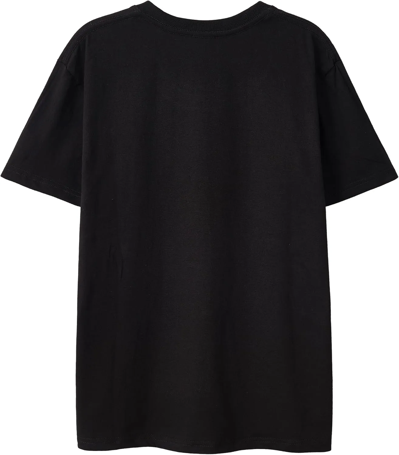 UOUA Women Oversized Graphic T-Shirt Casual Cotton Tees Printed Summer Tops