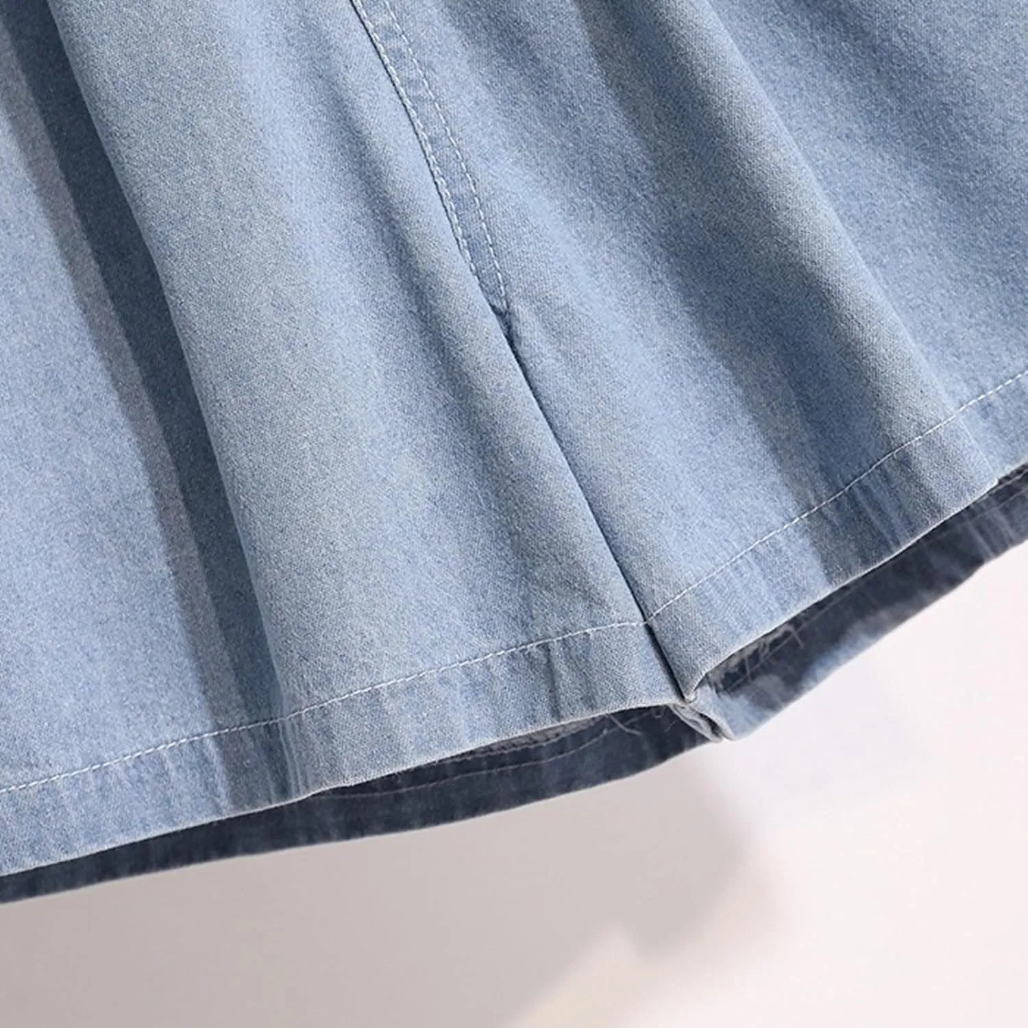 Wide Leg Denim Shorts for Women Stretchy High Waisted Loose Casual Bermuda Jeans Shorts Straigh Realxed Slim Fit Summer Jorts