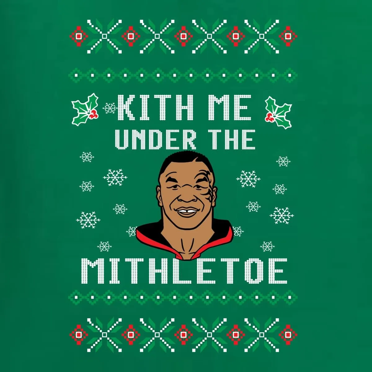 Wild Bobby Merry Chrithmith | Mens Ugly Christmas Tee Graphic T-Shirt