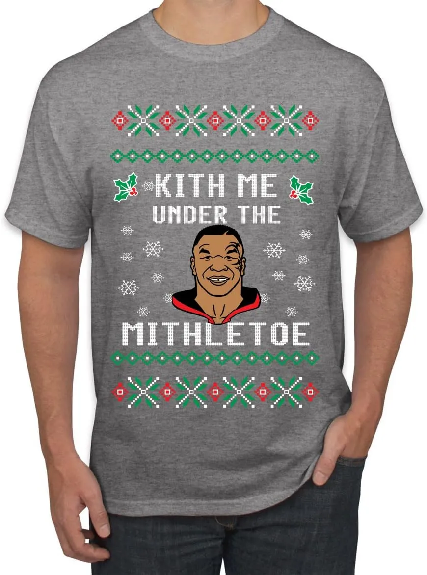 Wild Bobby Merry Chrithmith | Mens Ugly Christmas Tee Graphic T-Shirt