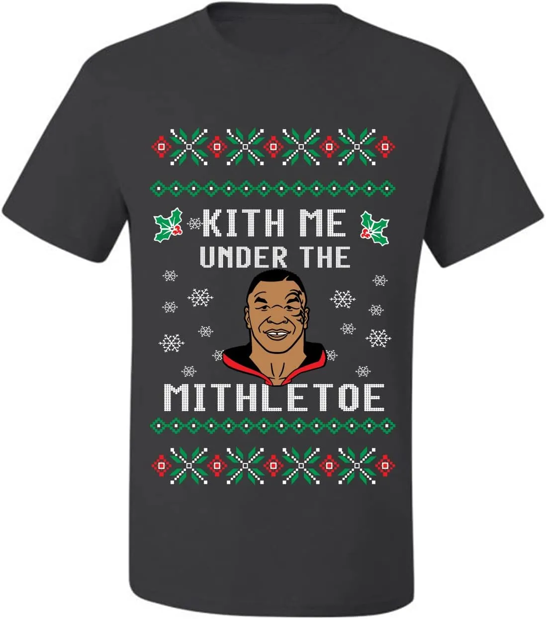 Wild Bobby Merry Chrithmith | Mens Ugly Christmas Tee Graphic T-Shirt