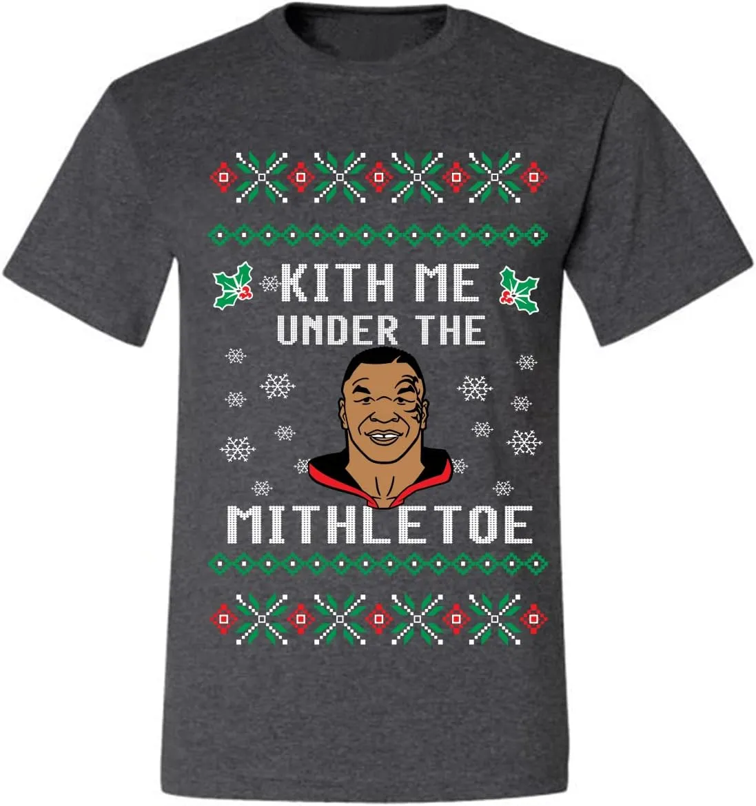 Wild Bobby Merry Chrithmith | Mens Ugly Christmas Tee Graphic T-Shirt