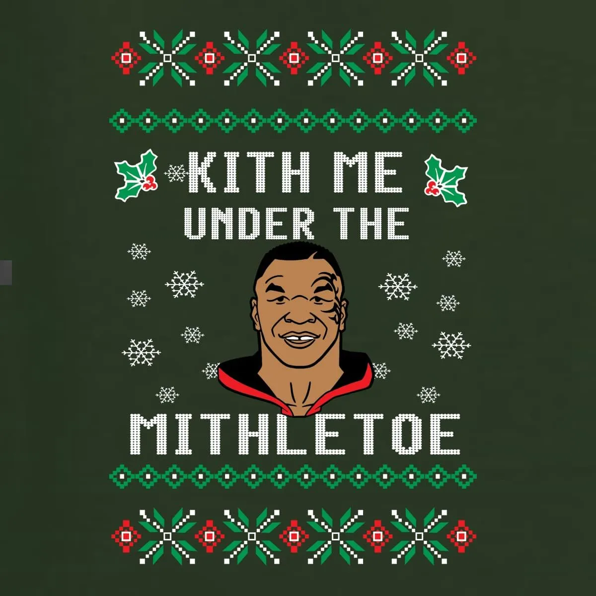 Wild Bobby Merry Chrithmith | Mens Ugly Christmas Tee Graphic T-Shirt