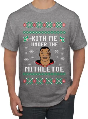 Wild Bobby Merry Chrithmith | Mens Ugly Christmas Tee Graphic T-Shirt