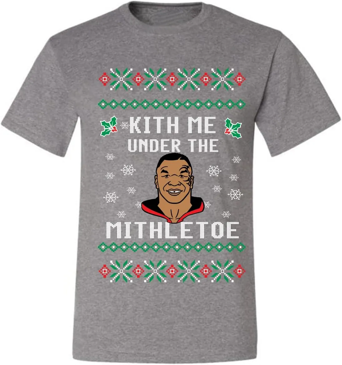 Wild Bobby Merry Chrithmith | Mens Ugly Christmas Tee Graphic T-Shirt