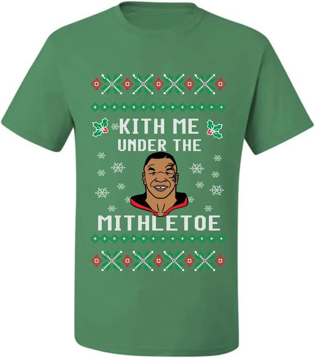 Wild Bobby Merry Chrithmith | Mens Ugly Christmas Tee Graphic T-Shirt
