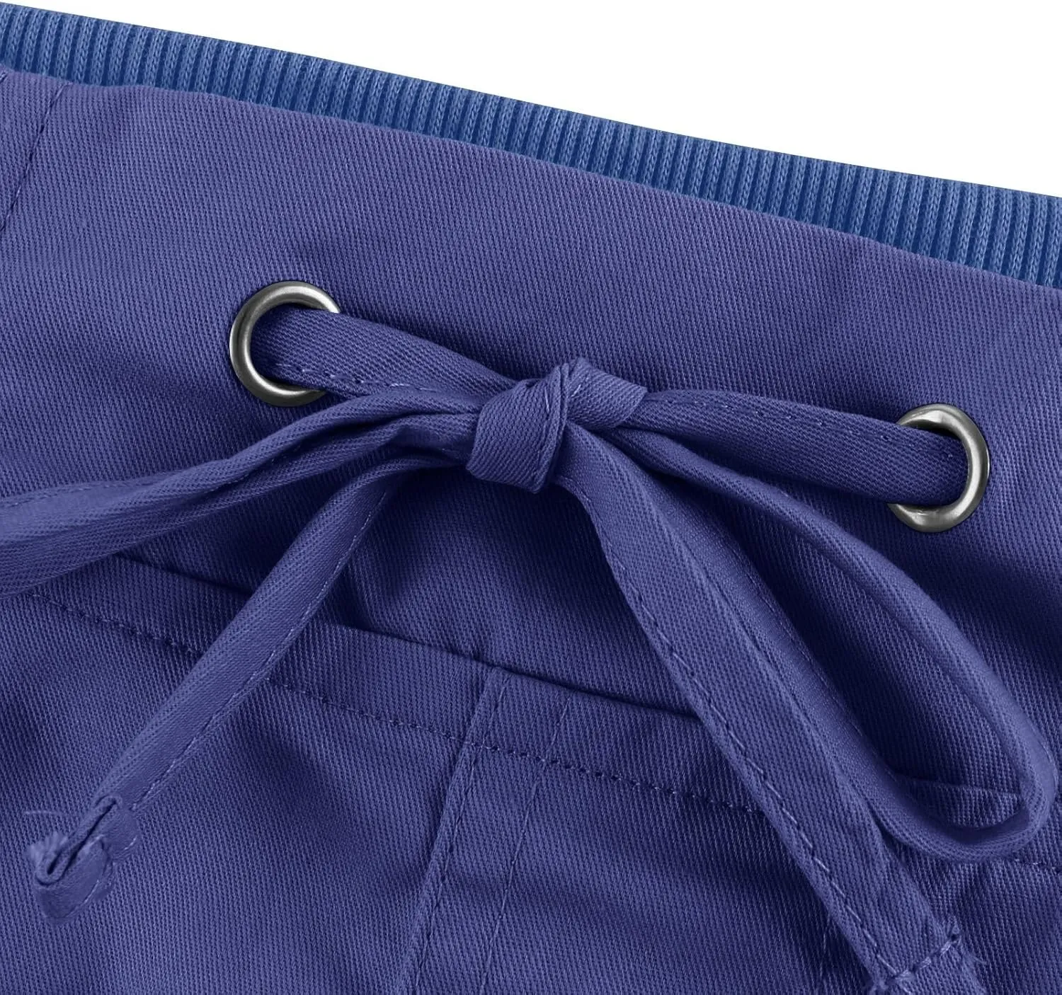 Womens Cargo Shorts 2025 Summer Casual Elastic High Waisted Drawstring Shorts Dressy Cotton Short Pants with Pocket