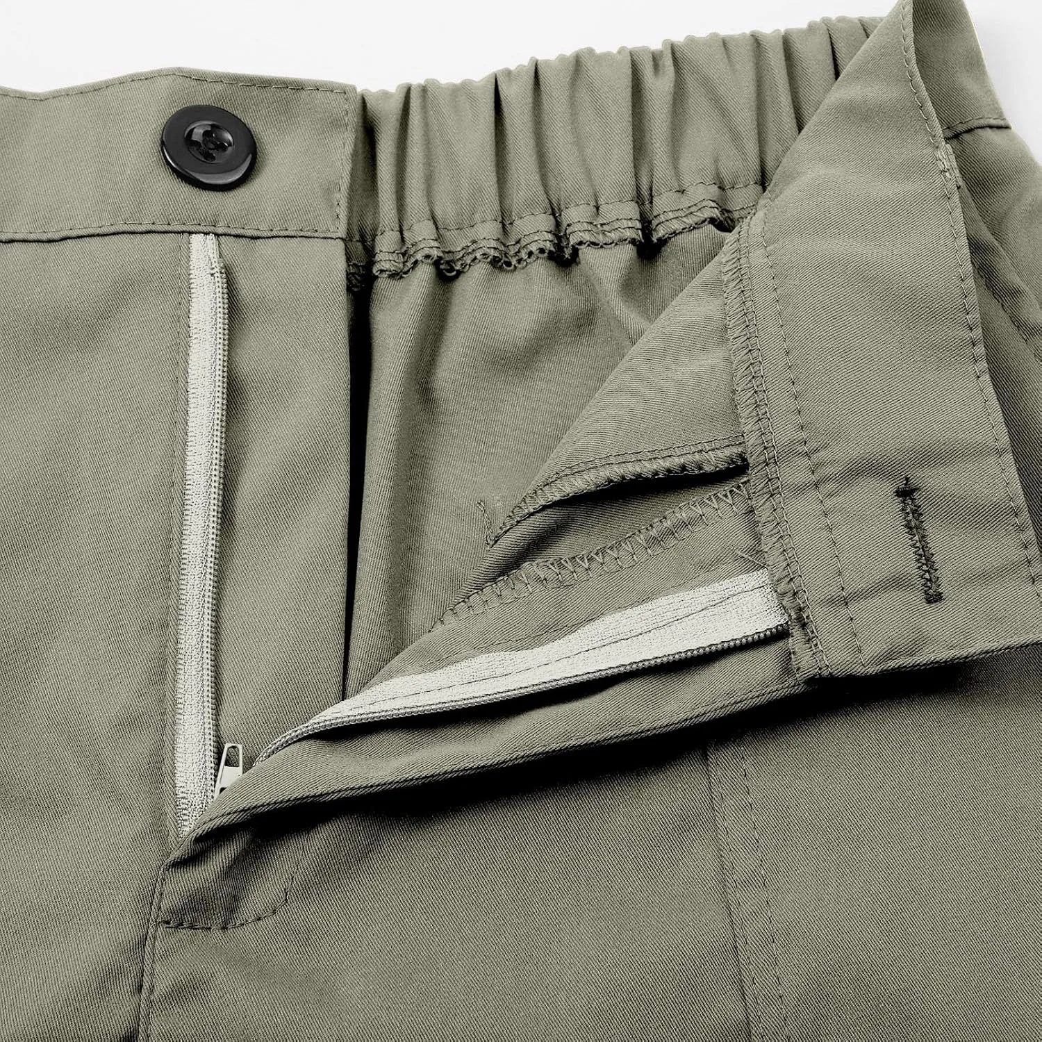 Women's Cargo Shorts Casual Quick Dry Lightweight High Waisted Button Shorts with Pockets Summer Outdoor Hiking Outfit