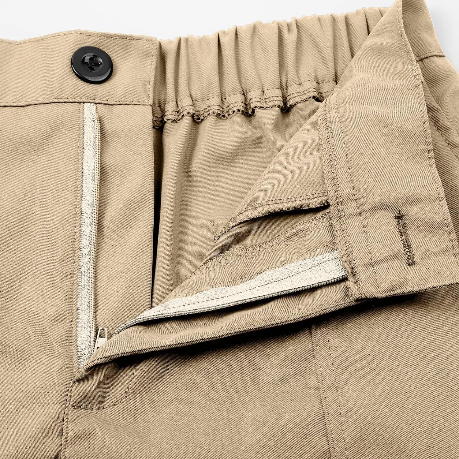 Women's Cargo Shorts Casual Quick Dry Lightweight High Waisted Button Shorts with Pockets Summer Outdoor Hiking Outfit