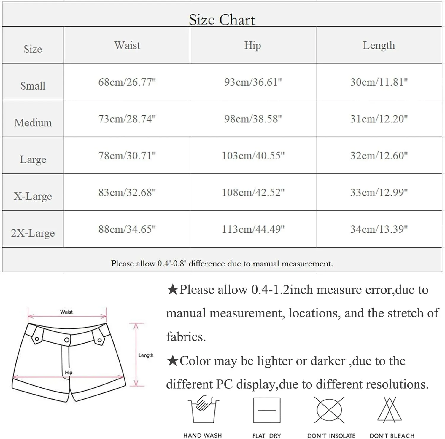 Women's Casual Ripped High Waisted Denim Shorts Stretchy Cuffed Hem Denim Hot Short Summer Jean Shorts