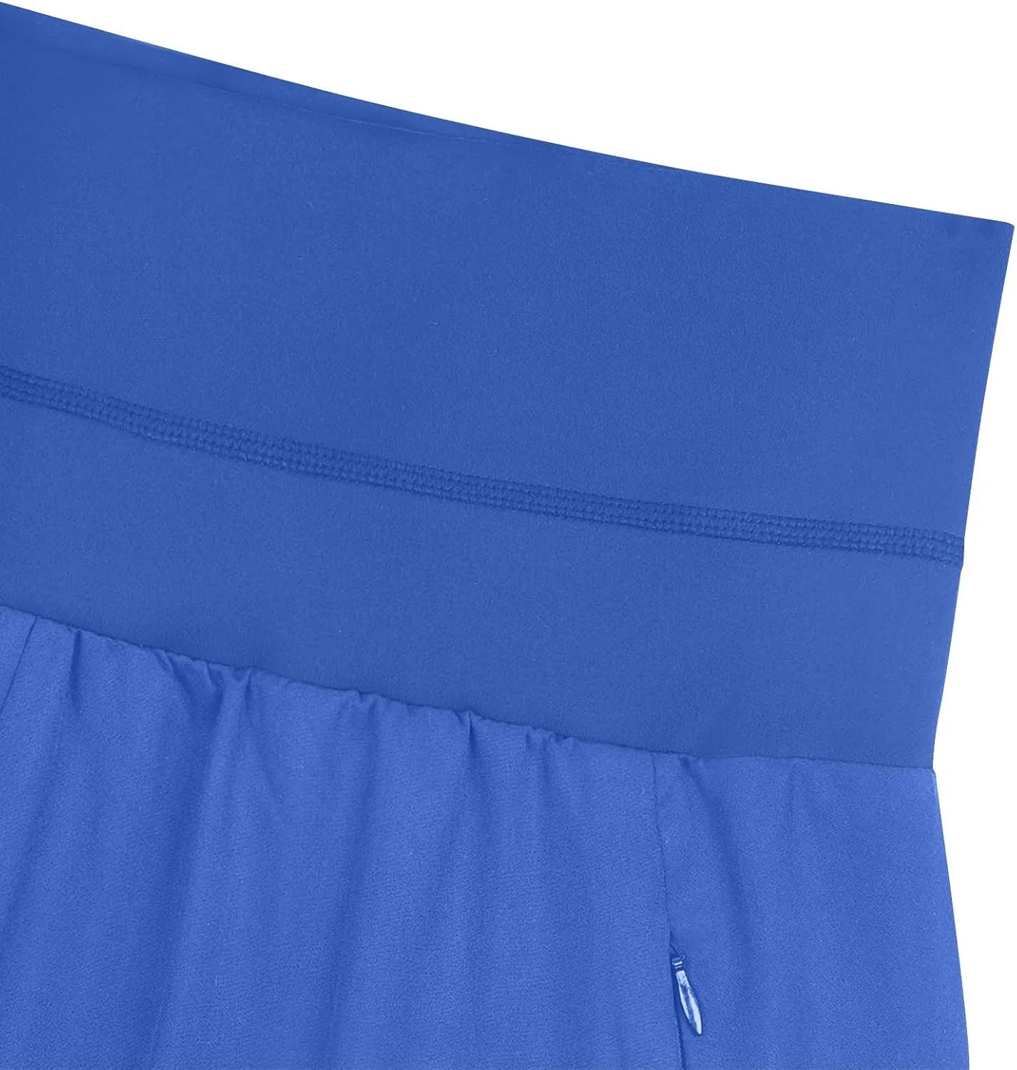 Women's Quick Dry Running Shorts High Waisted Athletic Dolphin Gym Workout Shorts with Liner High Split Prime of Day